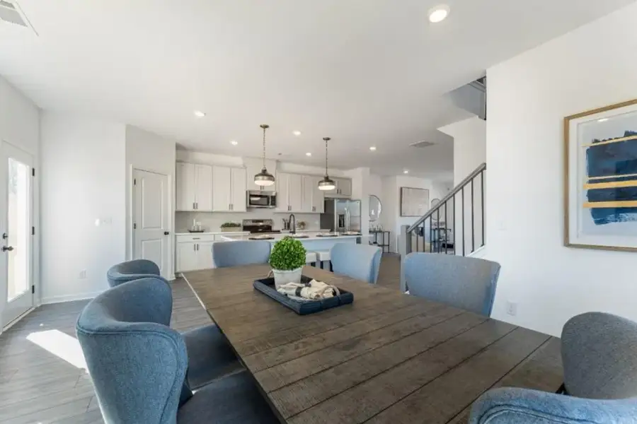 Furnished interior view inside a new home in Rosewood Farm, Lawrenceville (Image 15).