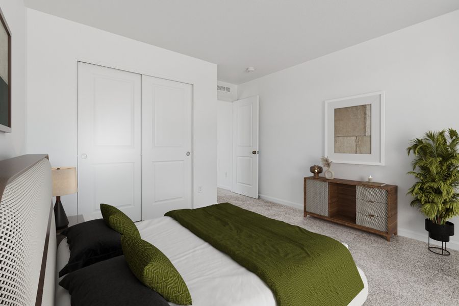 Furnished interior view inside a new home in Sterling Ranch Ascent Village, Littleton (Image 25).