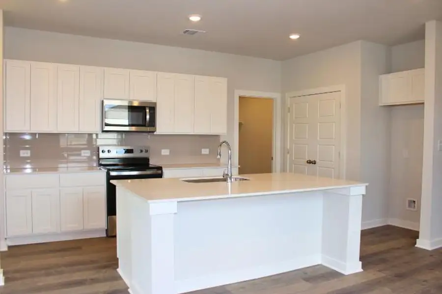 Furnished interior view inside a new home in Pinnacle at Cottonwood Creek, San Marcos (Image 4). Furnished interior view inside a new home in Pinnacle at Cottonwood Creek, San Marcos (Image 4).
