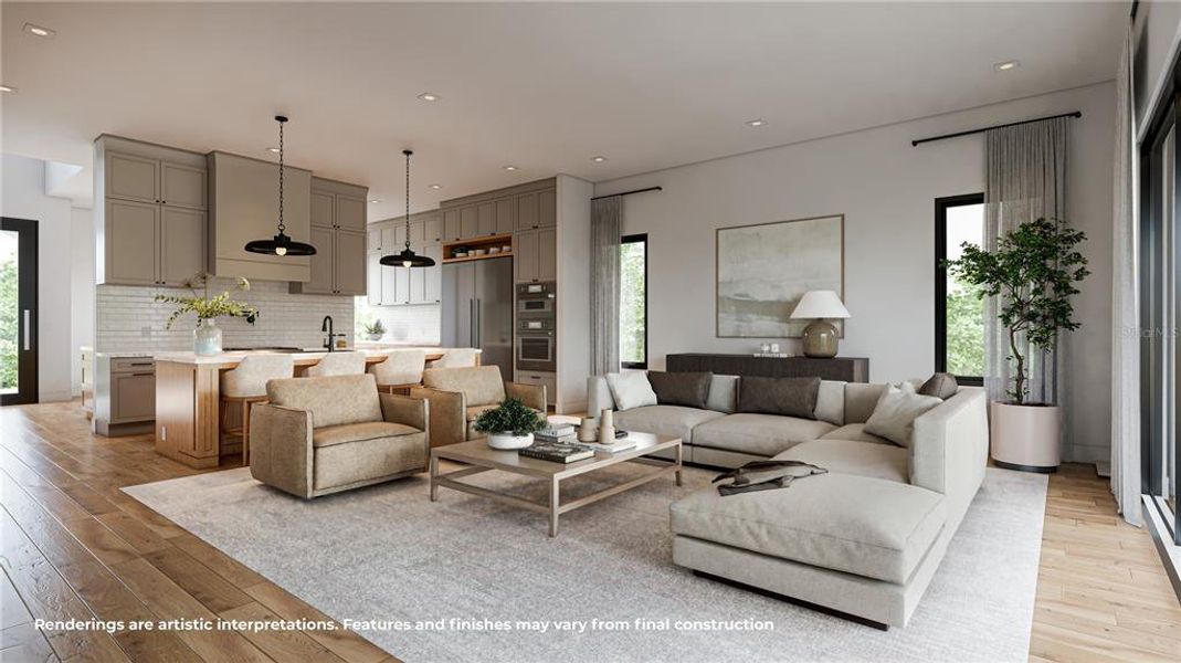 Furnished interior view inside a new home in , Maitland (Image 5).