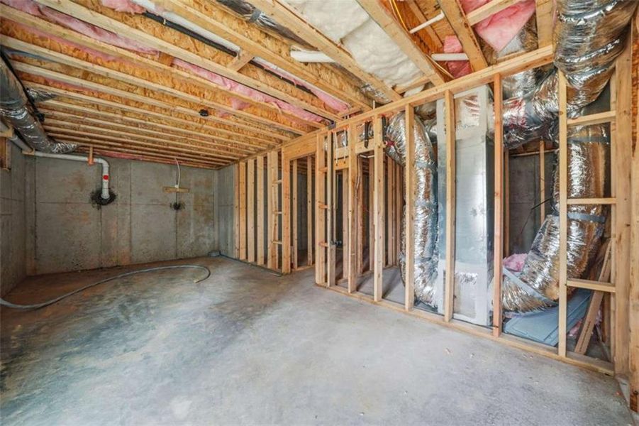 In-progress construction of a new home in , Atlanta, GA (Image 37). In-progress construction of a new home in , Atlanta, GA (Image 37).