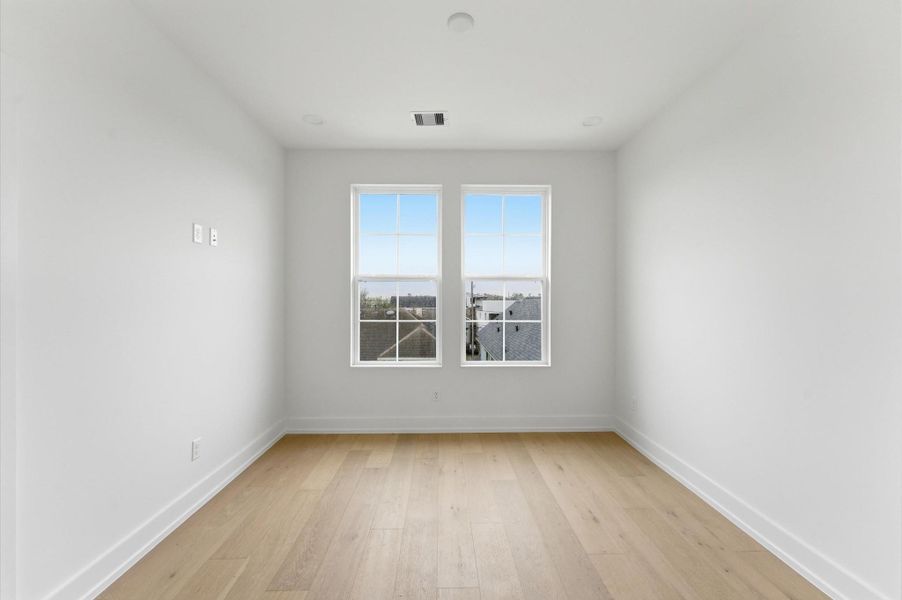 Top floor study or flex room.