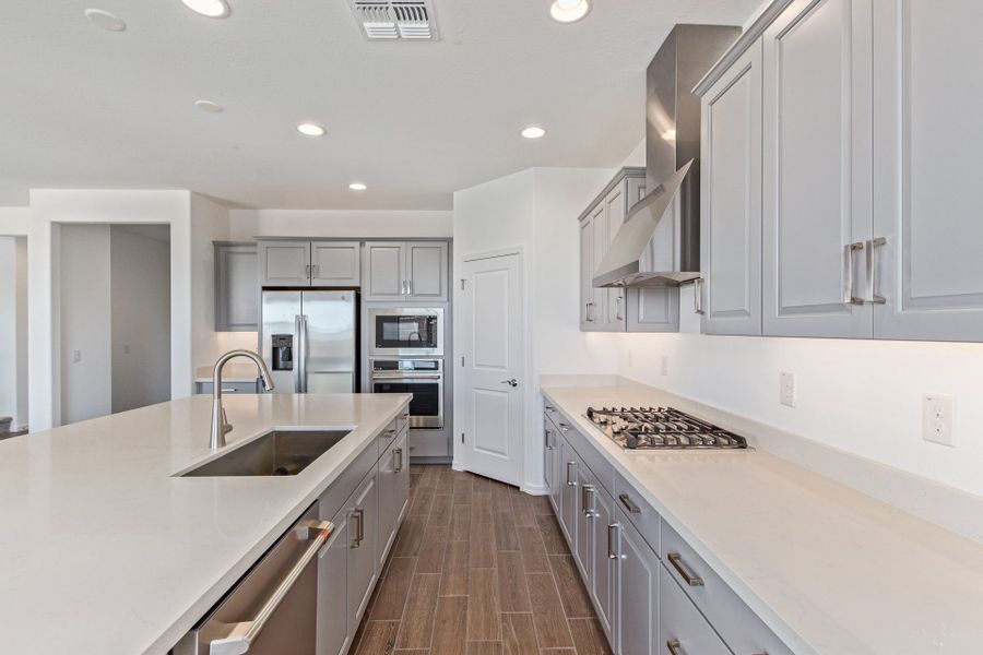 Representative furnished interior of a home built from the Evergreen by Taylor Morrison in Lucero Discovery Collection, Goodyear (Image 7).