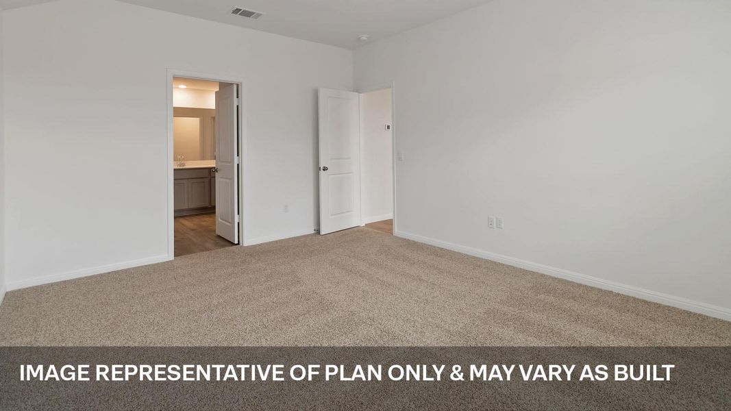 Spacious, unfurnished interior of a new home in Monarch Ranch, Manor (Image 12). Spacious, unfurnished interior of a new home in Monarch Ranch, Manor (Image 12).