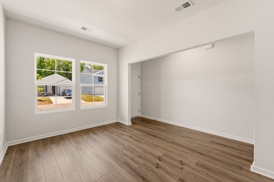 Spacious, unfurnished interior of a new home in Braxton Place, Moore (Image 15). Spacious, unfurnished interior of a new home in Braxton Place, Moore (Image 15).