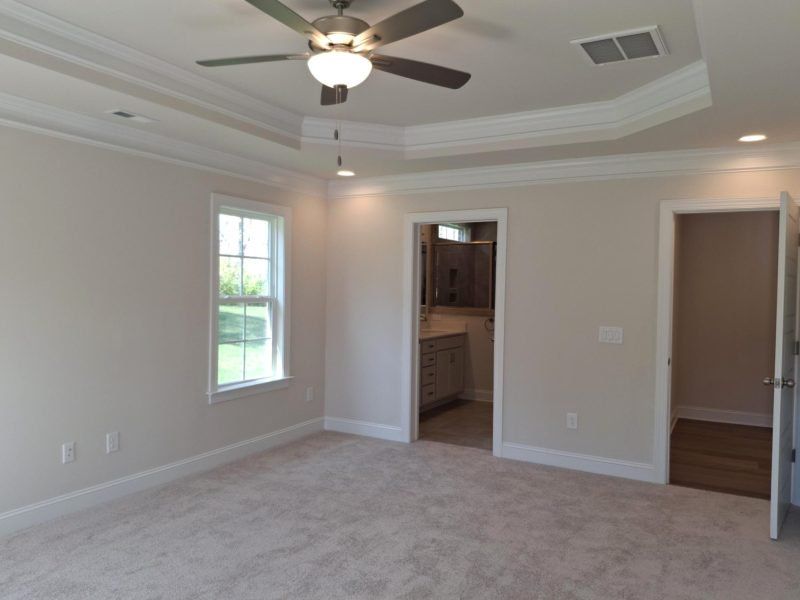 Spacious, unfurnished interior of a new home in Weybridge, Burlington (Image 32). Spacious, unfurnished interior of a new home in Weybridge, Burlington (Image 32).
