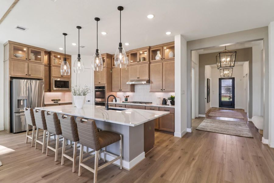 Furnished interior view inside a new home in Audubon, Magnolia (Image 14). Furnished interior view inside a new home in Audubon, Magnolia (Image 14).