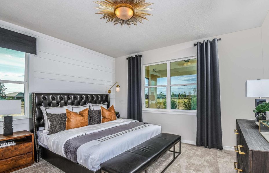 Furnished interior view inside a new home in Del Webb Stone Creek, Ocala (Image 6). Furnished interior view inside a new home in Del Webb Stone Creek, Ocala (Image 6).