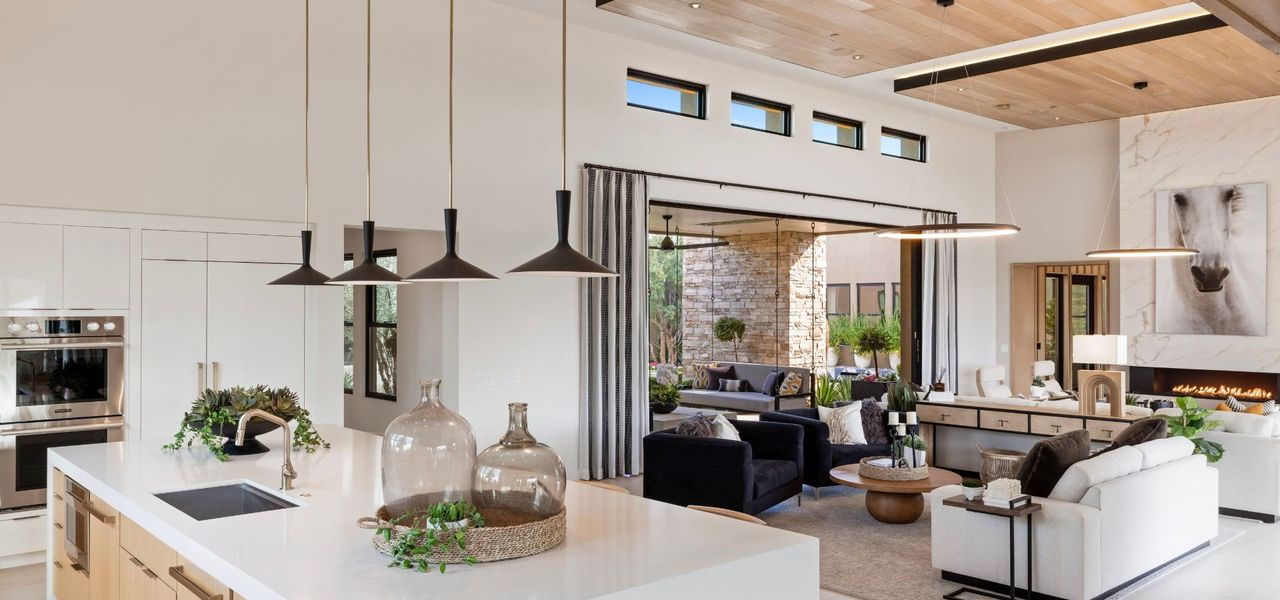 Furnished interior view inside a new home in Shadow Ridge, Scottsdale (Image 4).