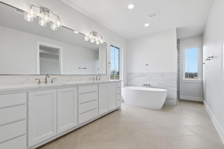 Furnished interior view inside a new home in , Mesquite (Image 13).