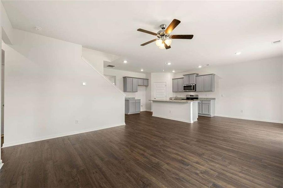 Spacious, unfurnished interior of a new home in The Reserve at Calcutta, Stockbridge (Image 52).