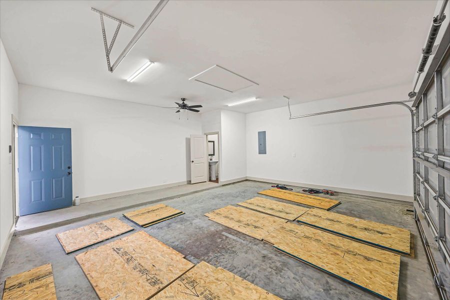 Fully Insulated Garage