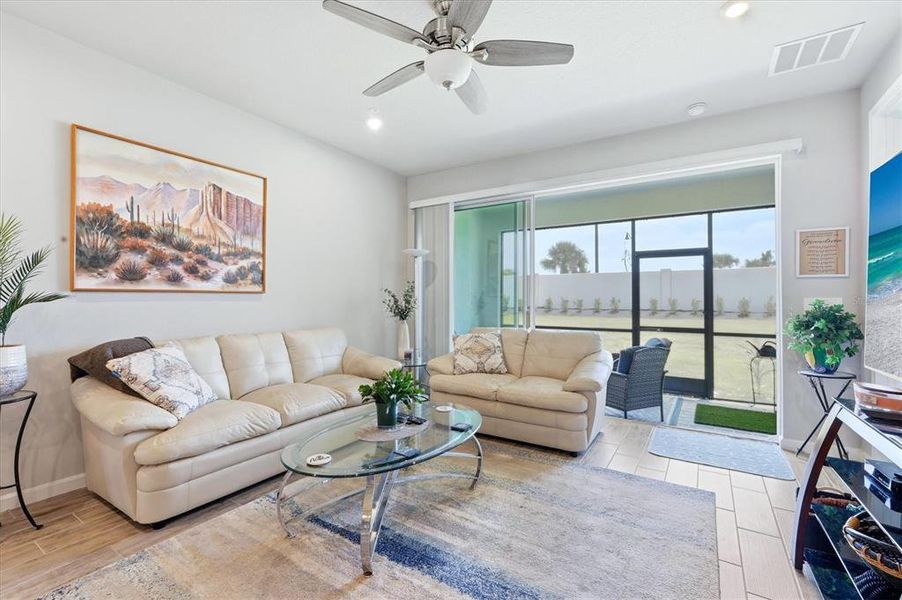 Furnished interior view inside a new home in Wellen Park, Venice (Image 20).