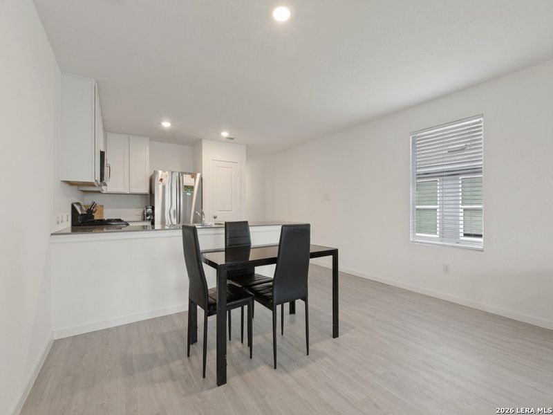 Furnished interior view inside a new home in Crescent Hills, San Antonio (Image 7).