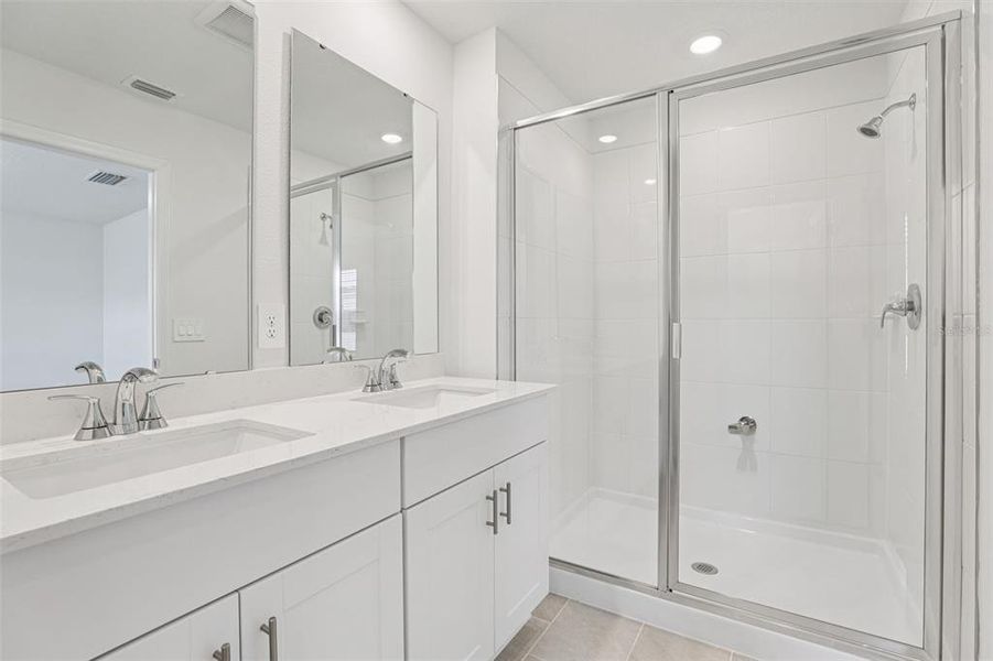 Furnished interior view inside a new home in Cagan Crossings West, Clermont (Image 12).