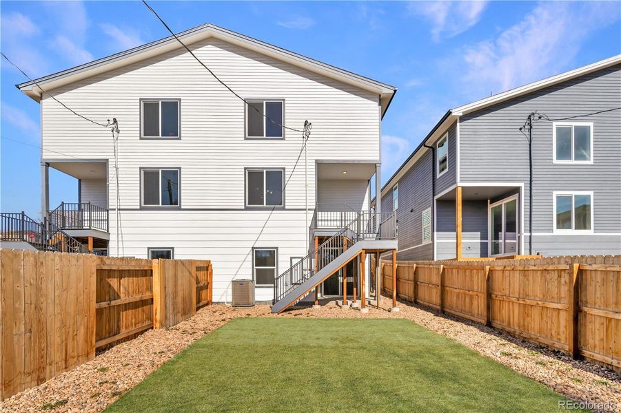Exterior details and patio area of a home in , Denver (Image 3).