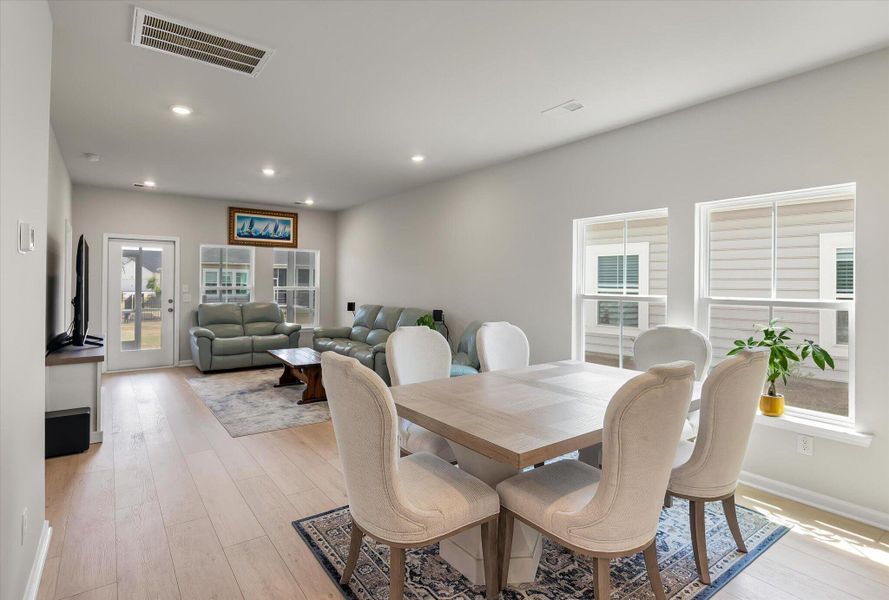 Furnished interior view inside a new home in Horizons at Summers Corner | 55+, Summerville (Image 35).