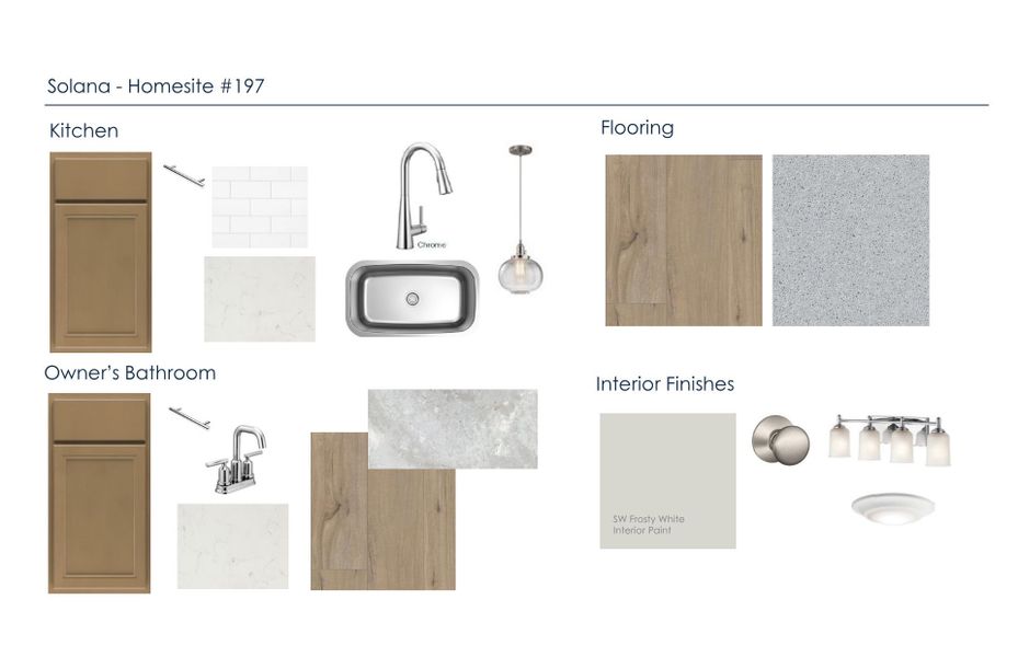 Sample of building materials used in homes in Solana, Durham (Image 26). Sample of building materials used in homes in Solana, Durham (Image 26).