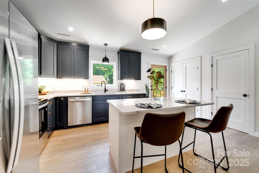 Furnished interior view inside a new home in , Sylva (Image 7).
