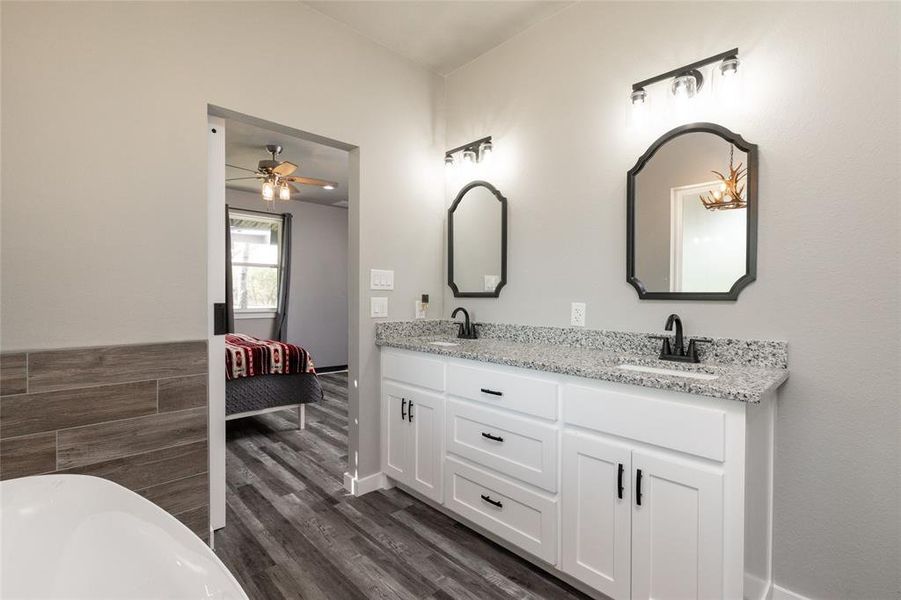Furnished interior view inside a new home in , Bridgeport (Image 15).