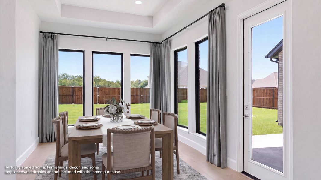 Furnished interior view inside a new home in Sonoma Verde, McLendon-Chisholm (Image 7).