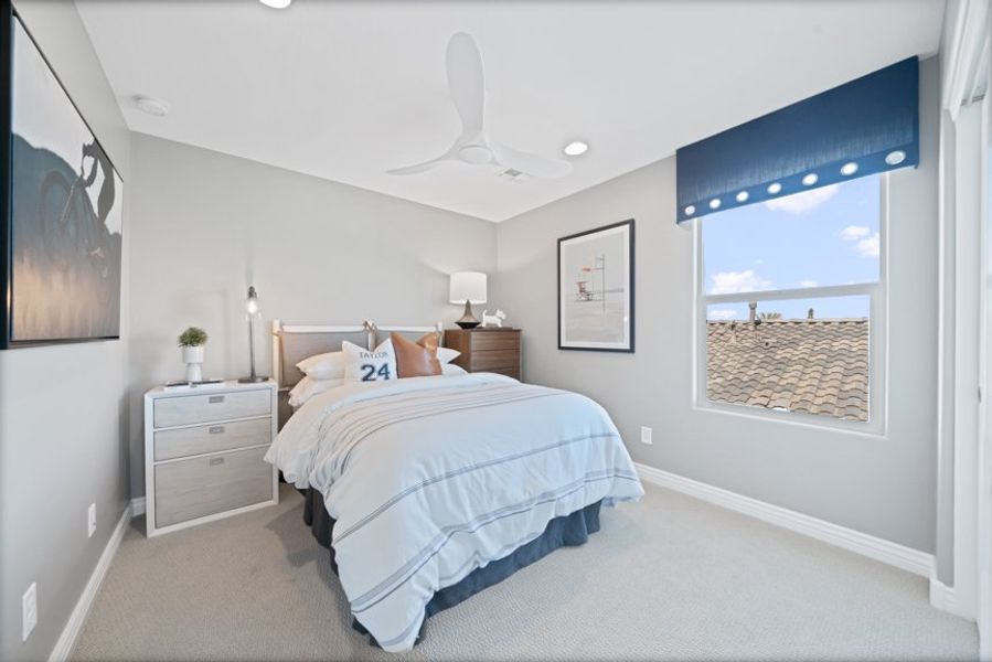 Furnished interior view inside a new home in Combs Ranch, San Tan Valley (Image 23).
