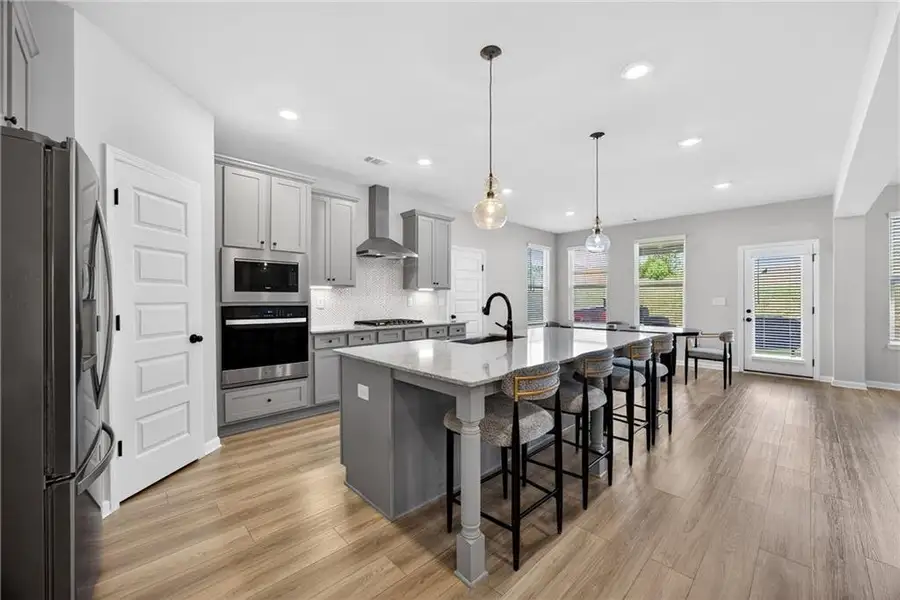 Furnished interior view inside a new home in , Stockbridge (Image 5).