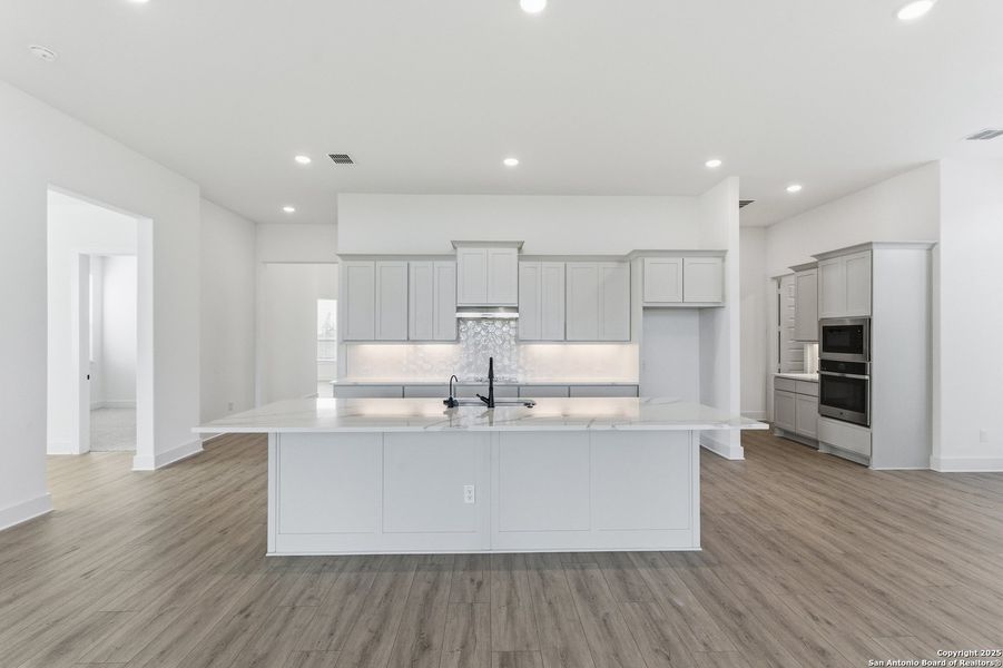 Furnished interior view inside a new home in Sienna Lakes, San Antonio (Image 15).