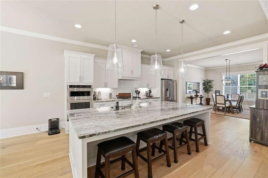 Furnished interior view inside a new home in , Clarkesville (Image 44).