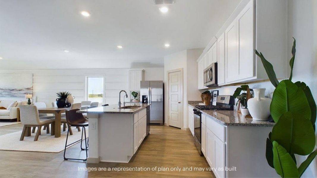 Furnished interior view inside a new home in Overlook West, Wolfforth (Image 13).