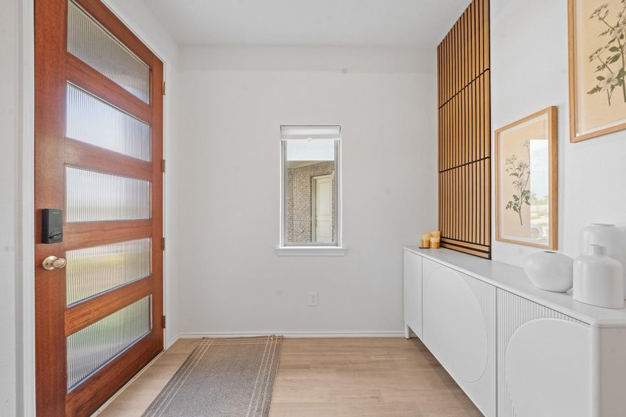 Furnished interior view inside a new home in , Cypress (Image 6).