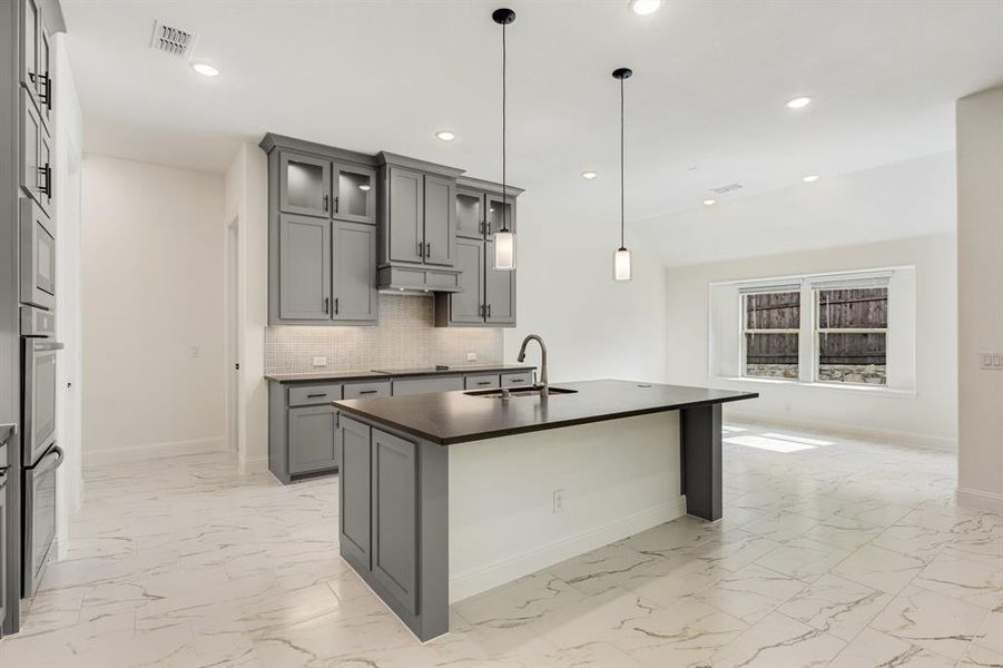 Furnished interior view inside a new home in Ridgepoint, Midlothian (Image 10).