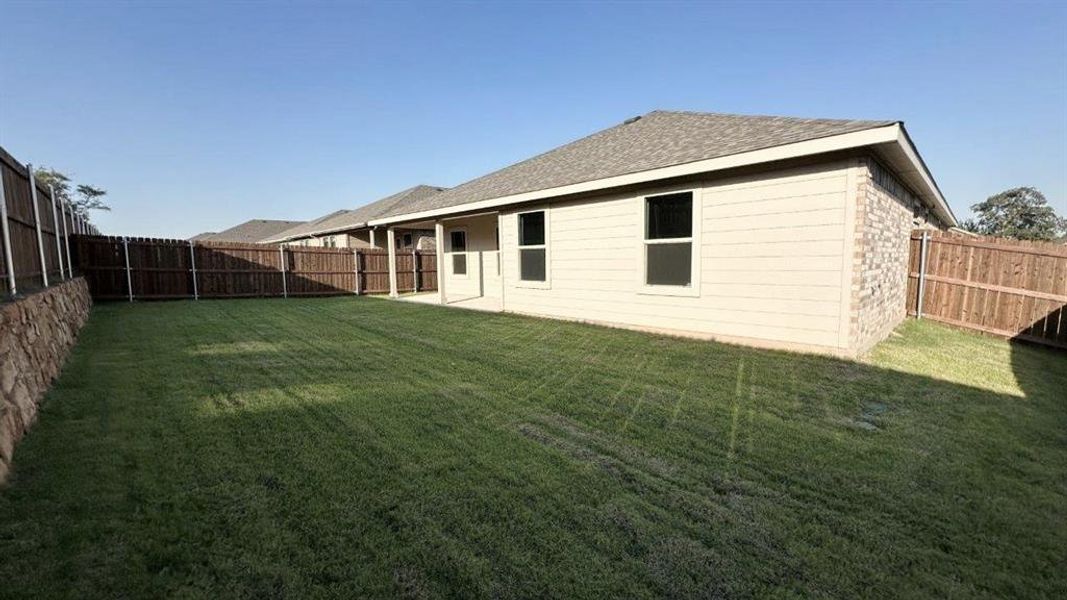 Yard-All Home and community information, including pricing, included features, terms, availability and amenities, are subject to change at any time without notice or obligation. All Drawings, pictures, photographs, video, square footages, floor plans, elevations, features, colors and sizes are approximate for illustration purposes only and will vary from the homes as built.