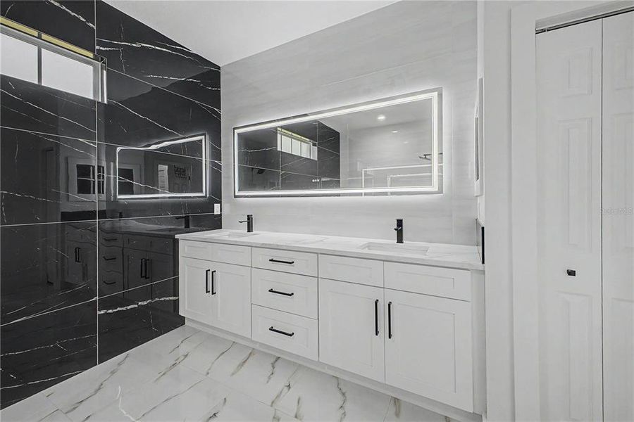 Furnished interior view inside a new home in , Weeki Wachee (Image 36).