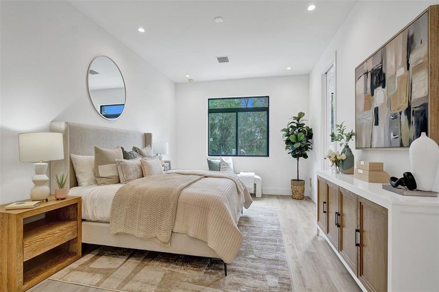 Master Bedroom of Completed Project Next Door 606-608 SW 7th Ave