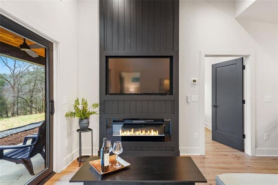 Furnished interior view inside a new home in , Ellijay (Image 7).