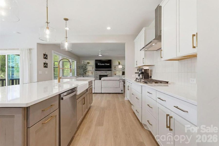 Furnished interior view inside a new home in , Charlotte (Image 12).