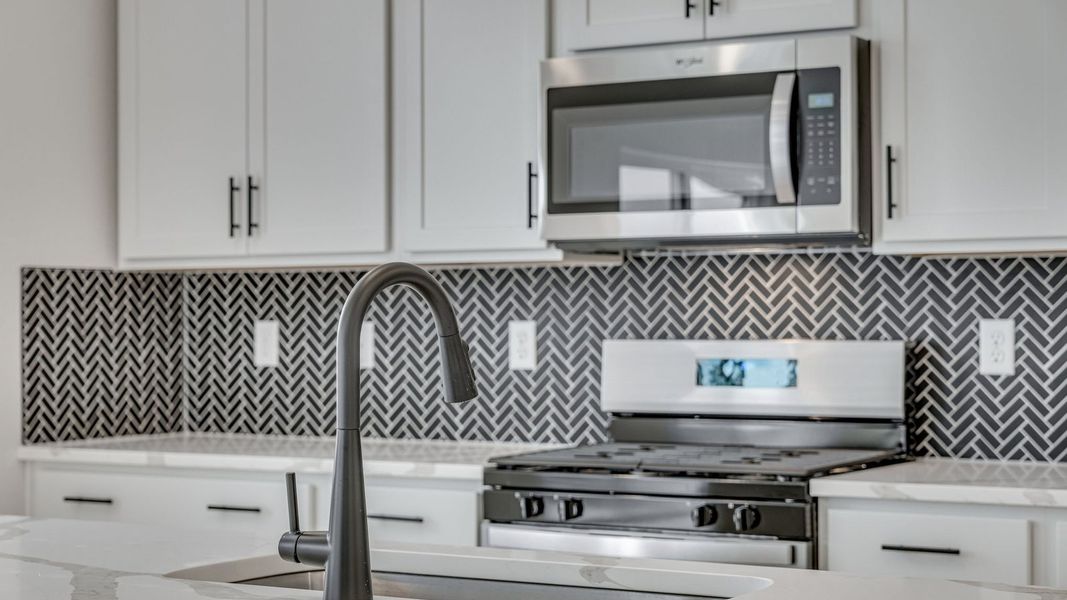 Close-up of interior finishes inside a home in Trails at Crowfoot, Parker (Image 11).