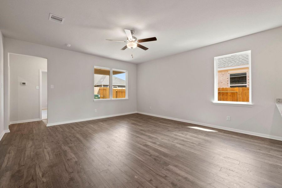 Spacious, unfurnished interior of a new home in Vacek Country Meadows, Richmond (Image 16).