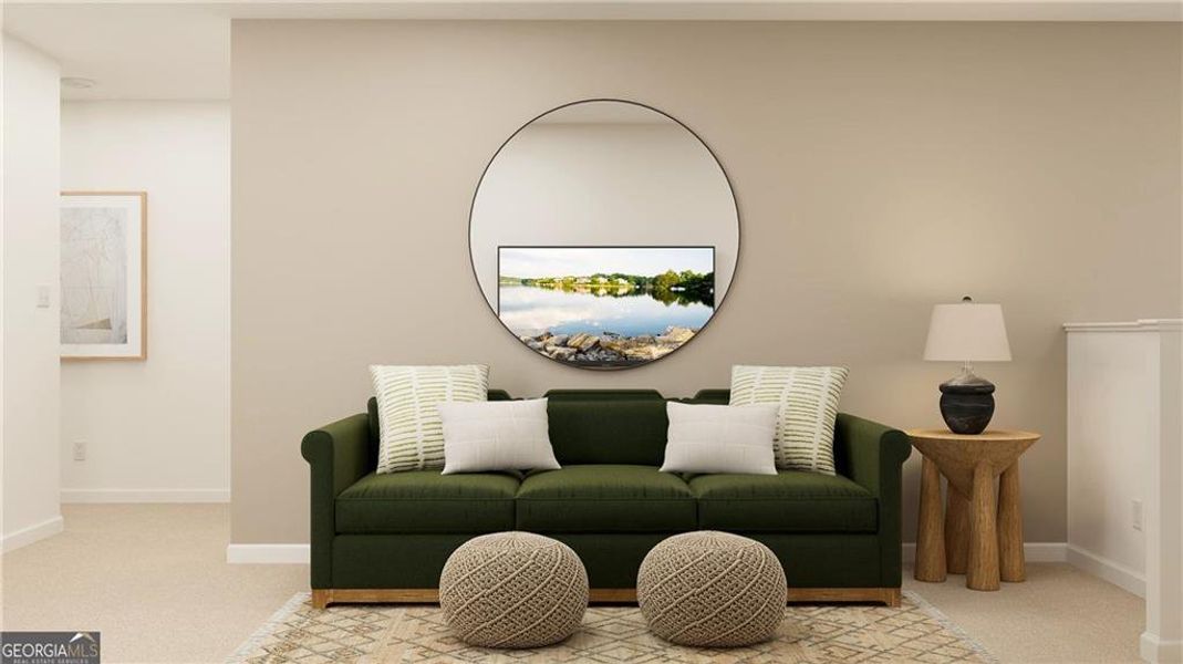 Furnished interior view inside a new home in Millers Pointe, Conyers (Image 7).