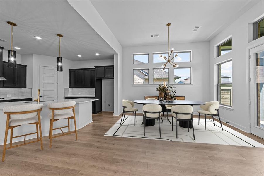 Furnished interior view inside a new home in Treeline, Justin (Image 13).