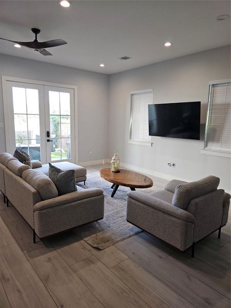 Furnished interior view inside a new home in , Houston (Image 10).