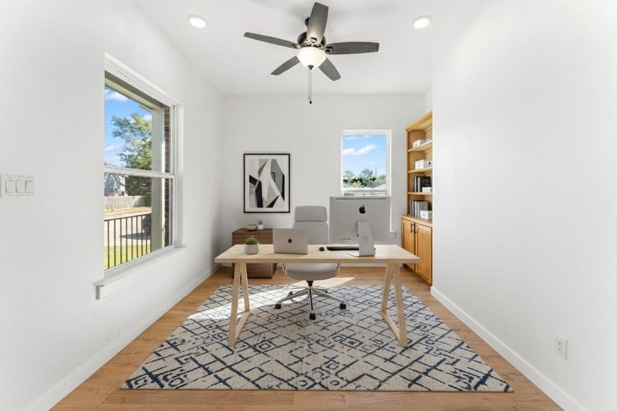 Furnished interior view inside a new home in , Houston (Image 10). Furnished interior view inside a new home in , Houston (Image 10).