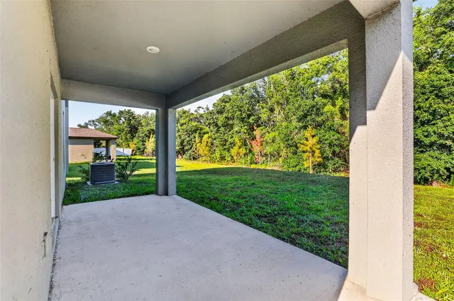 Exterior details and patio area of a home in , Riverview (Image 23).