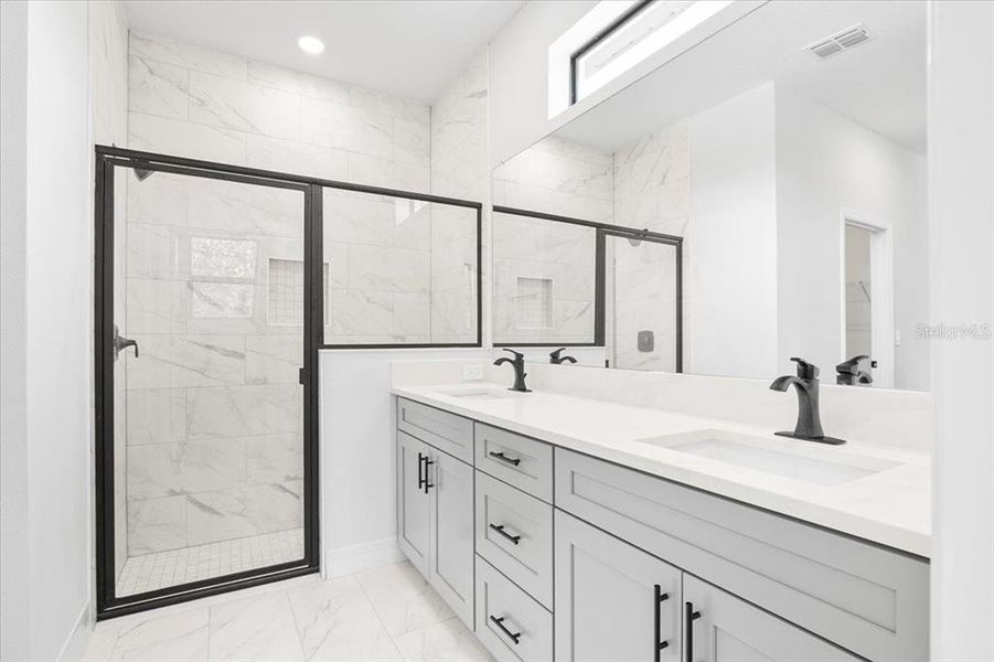 Furnished interior view inside a new home in , North Port (Image 6).