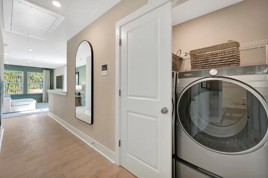 Representative furnished interior of a home built from the Addison by Beazer Homes in Friendship Village Townhomes, Apex (Image 16). Representative furnished interior of a home built from the Addison by Beazer Homes in Friendship Village Townhomes, Apex (Image 16).