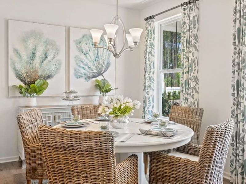 Representative furnished interior of a home built from the Devin P by True Homes in Homecoming, Ravenel (Image 8). Representative furnished interior of a home built from the Devin P by True Homes in Homecoming, Ravenel (Image 8).