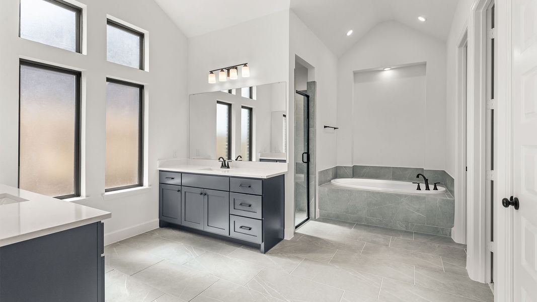 Furnished interior view inside a new home in Jordan Ranch, Fulshear (Image 6).