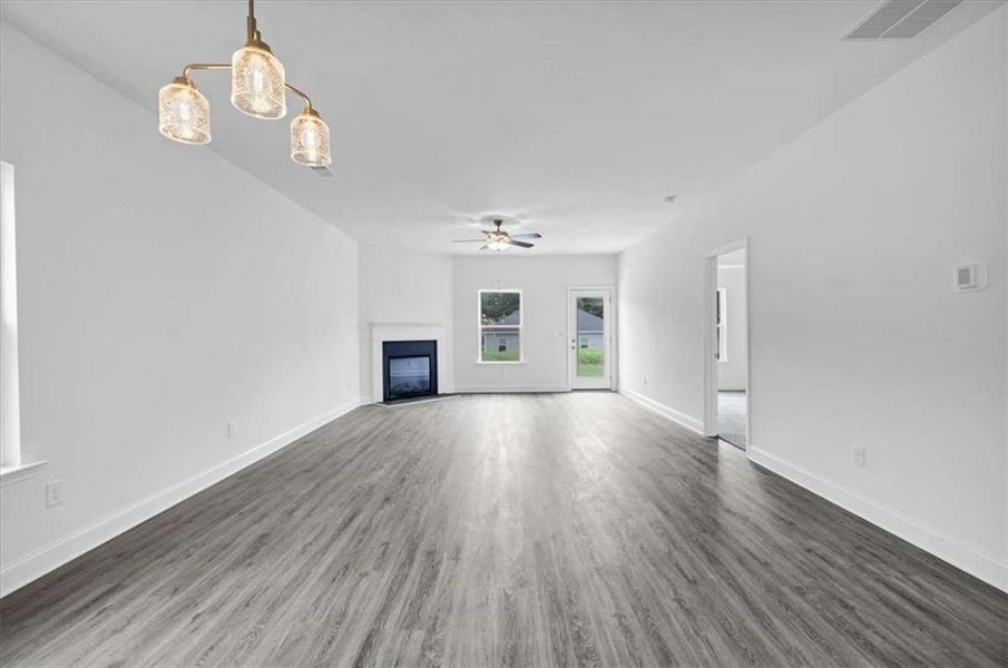 Spacious, unfurnished interior of a new home in Park Place, Bowdon (Image 19).