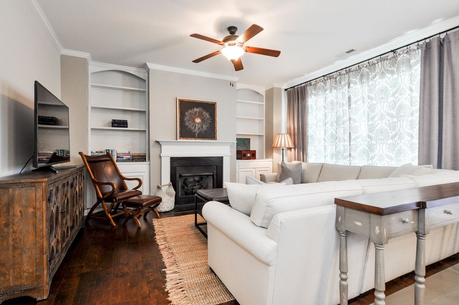 Representative furnished interior of a home built from the Yosemite by RiverWILD Homes in Sawyer Ridge, Dunn (Image 9).